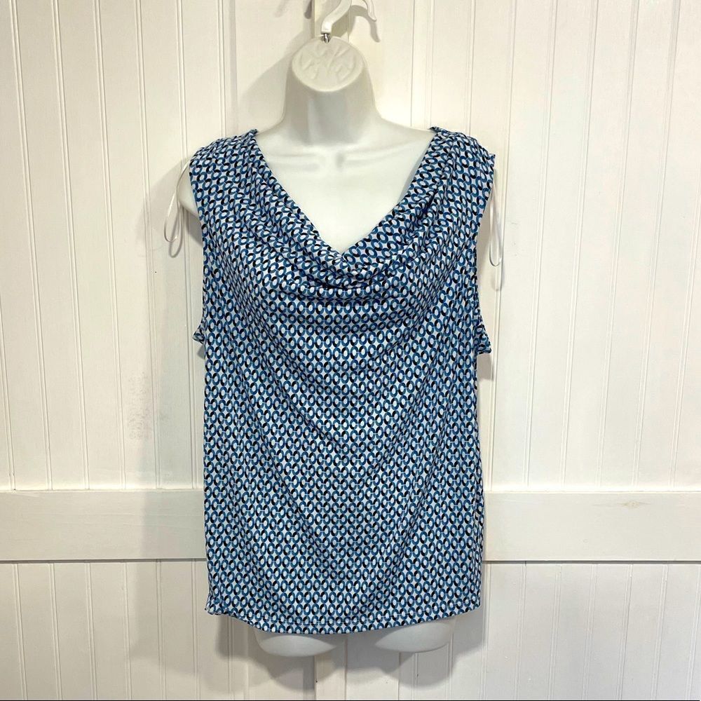CHARTER club sleeveless blouse size PL